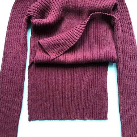 NEW BCBGeneration Sweater XS Merlot Wine BCBG NWT - Picture 6 of 11